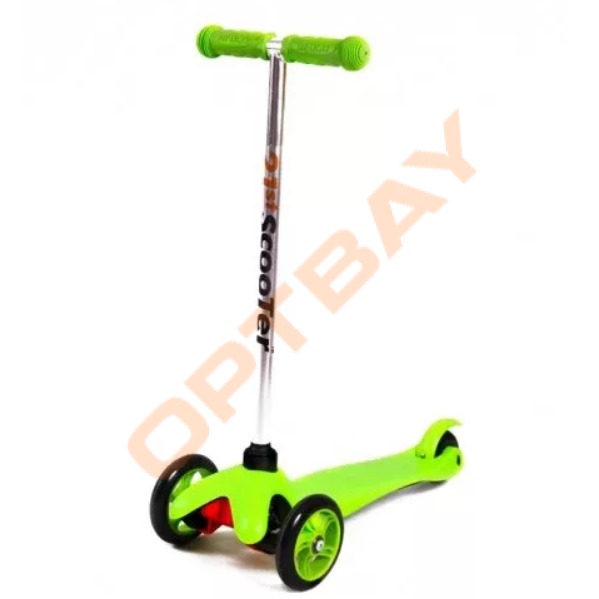 Детский самокат Scooter mini зеленый